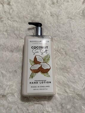 Coconut with Sea Salt Hand Lotion - White